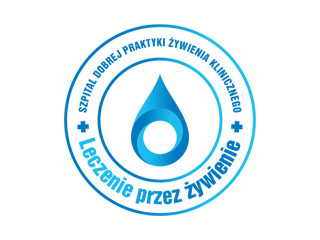 Logo programu „Szpital Dobrej Praktyki Żywienia Klinicznego – Leczenie przez żywienie”